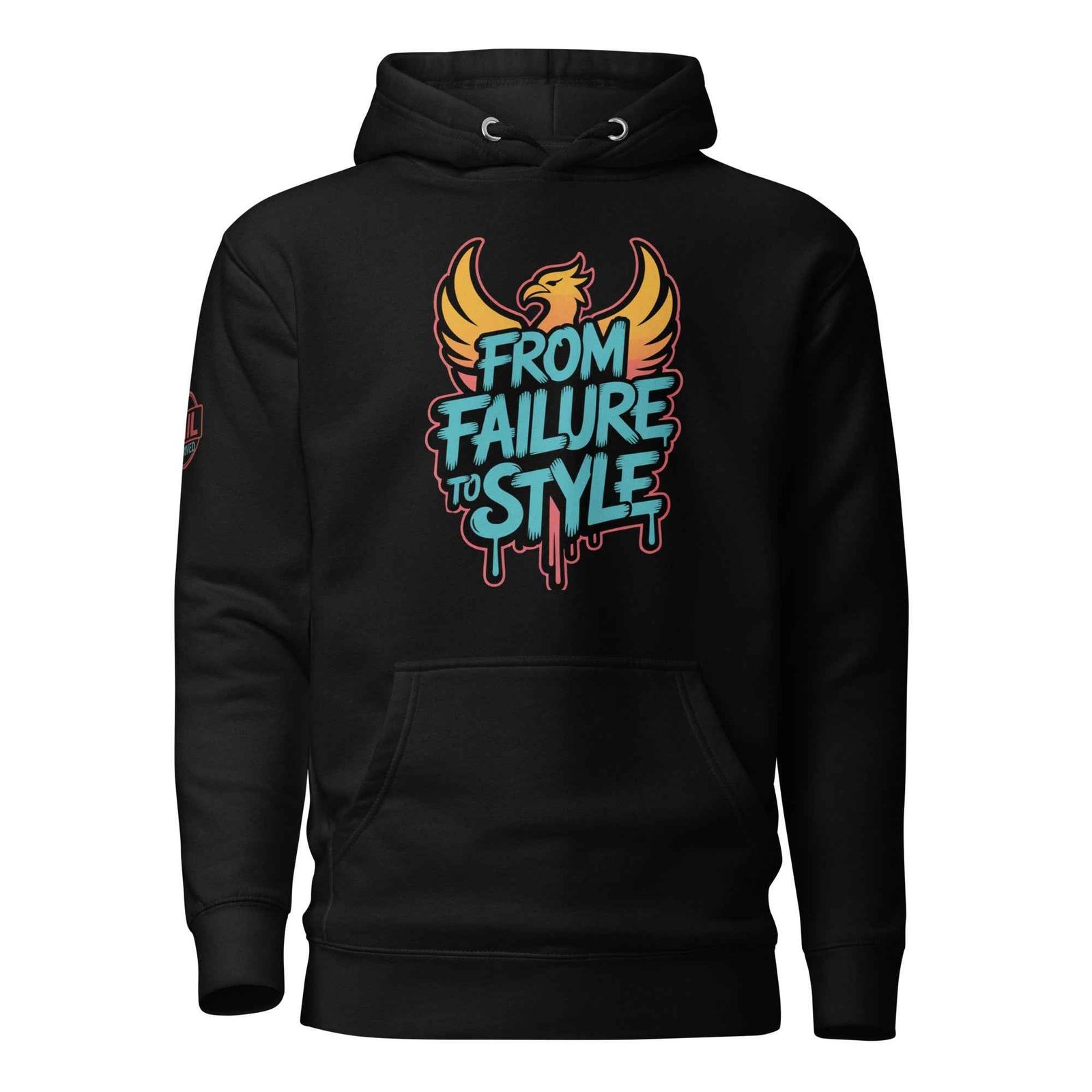 Felpa con Cappuccio Streetwear Unisex - FromFailureToStyle - FAIL Streetwear