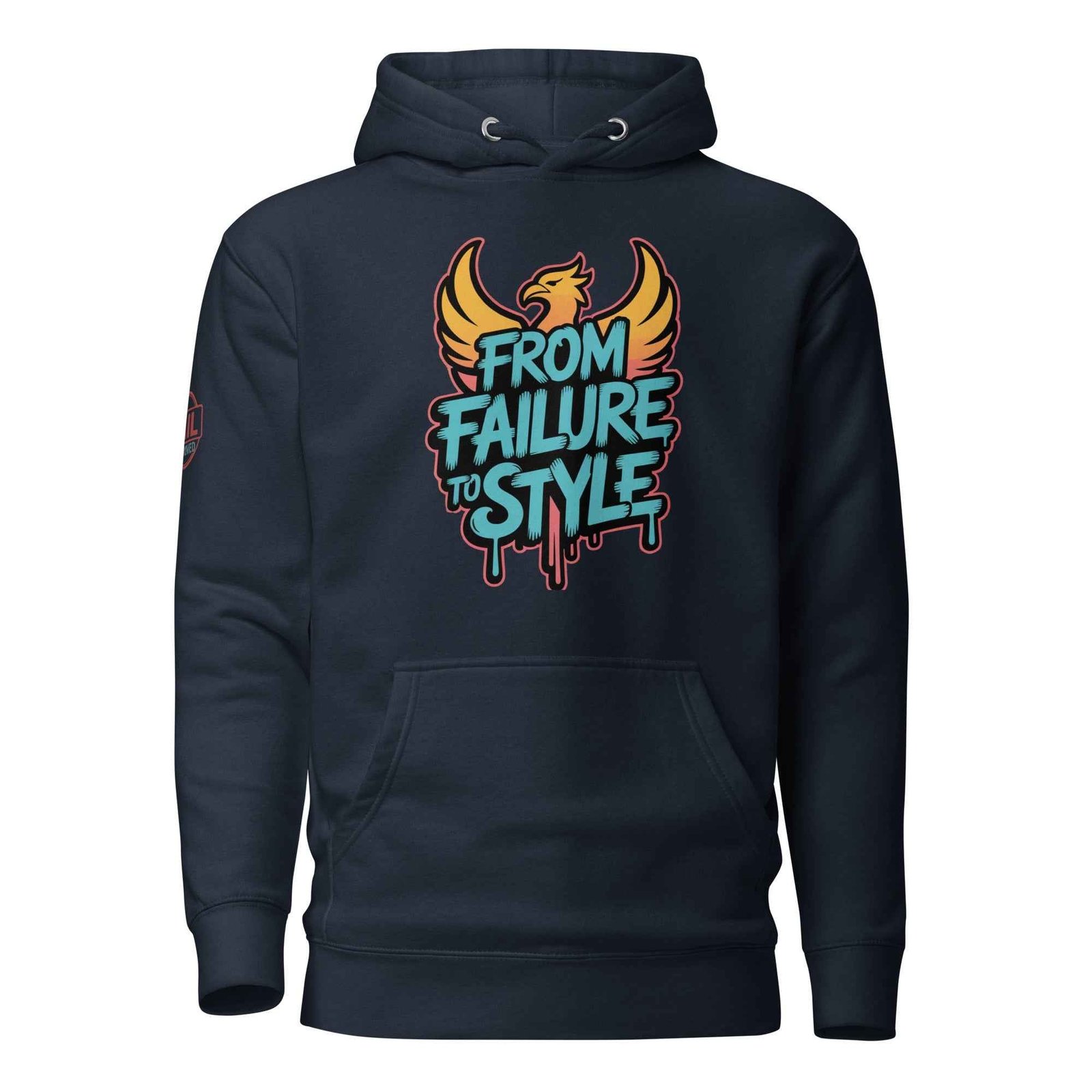 Felpa con Cappuccio Streetwear Unisex - FromFailureToStyle - FAIL Streetwear