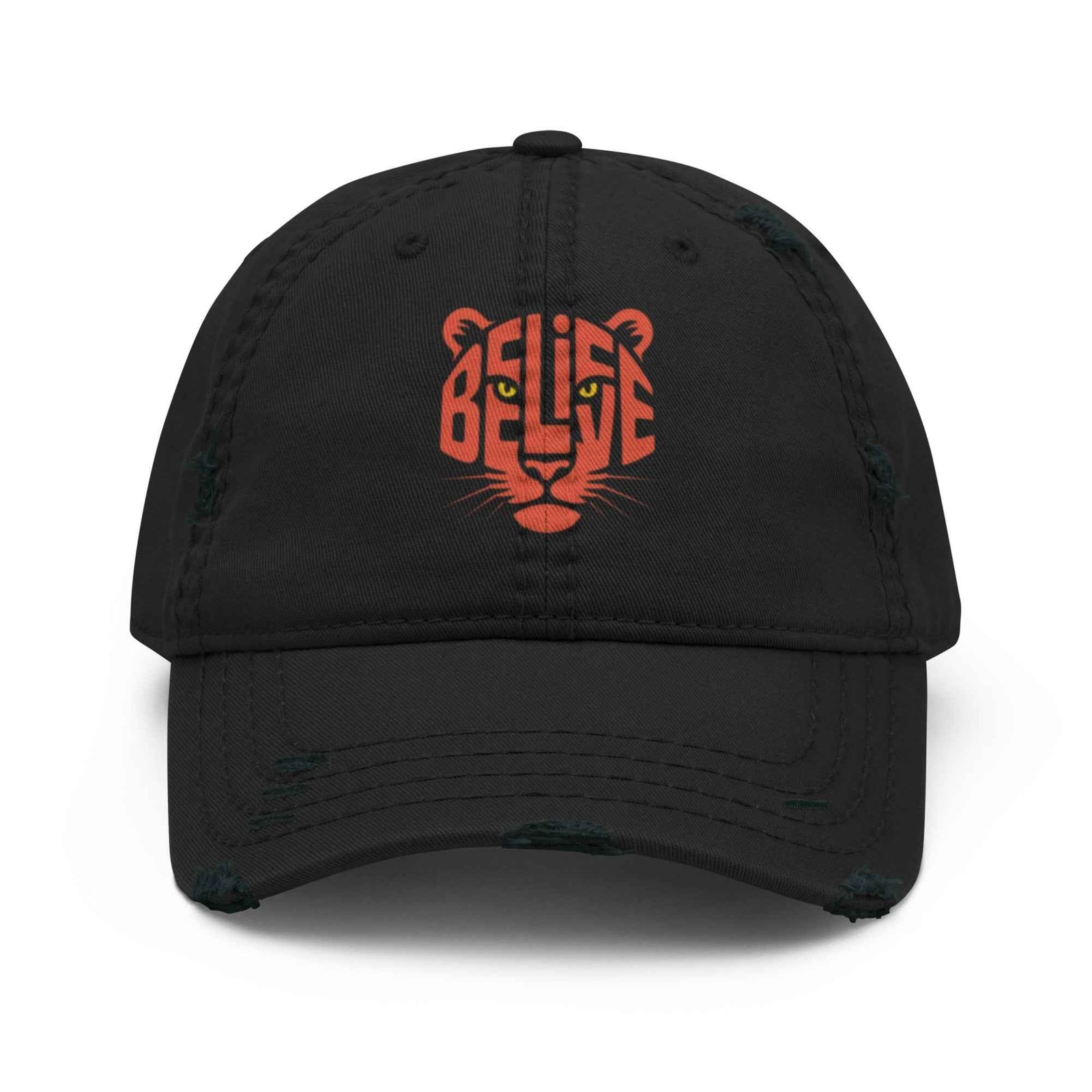 Cappellino Believe Vissuto | Distressed Dad Hat con Stile Autentico - FAIL Streetwear