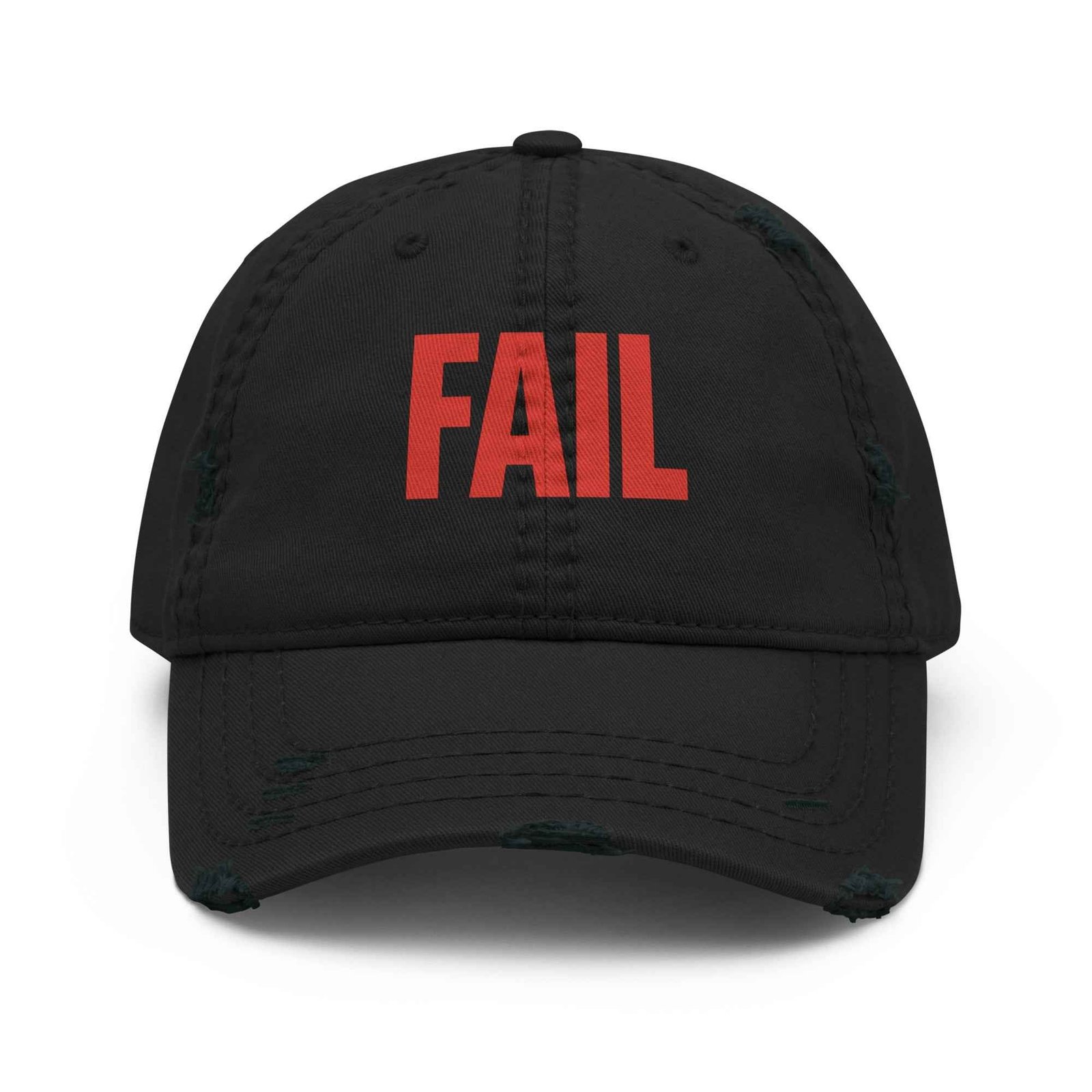 Cappellino FAIL Vissuto “Distressed Dad Hat” – Stile vissuto, anima street - FAIL Streetwear