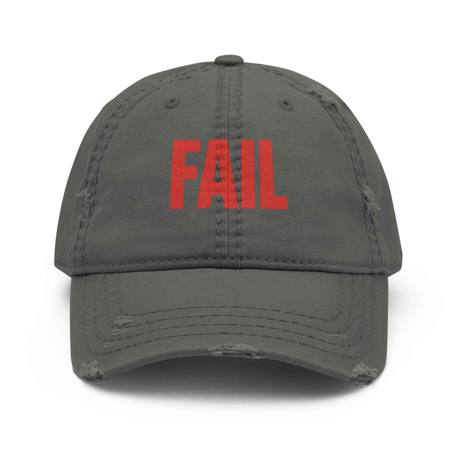 Cappellino FAIL Vissuto “Distressed Dad Hat” – Stile vissuto, anima street - FAIL Streetwear