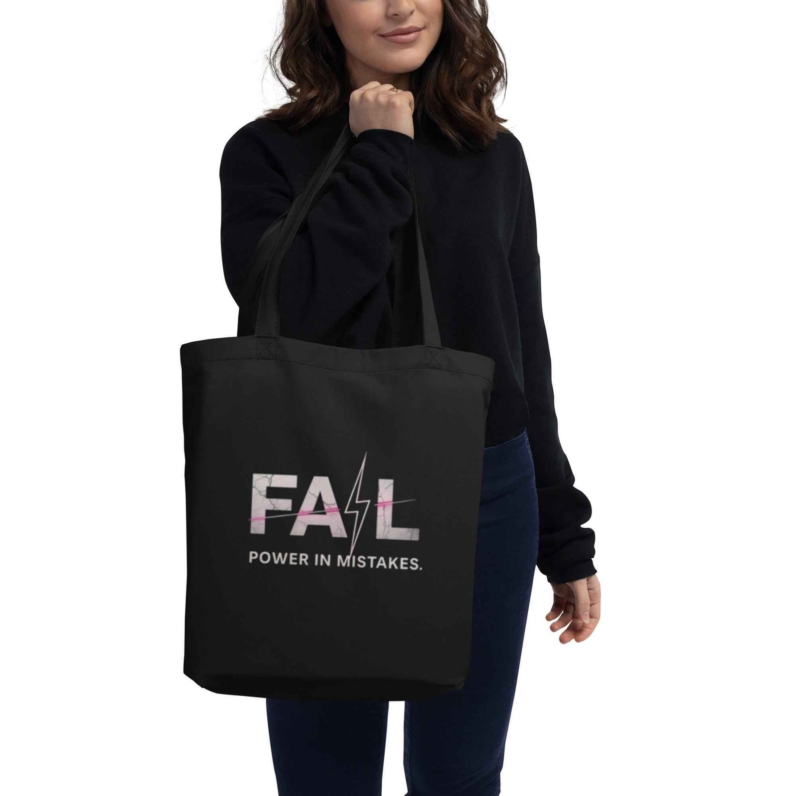 Borsa Tote in Cotone Organico 🛍️ | FAIL Streetwear – Sostenibile, Capiente e 100 % Stile Naturale - FAIL Streetwear