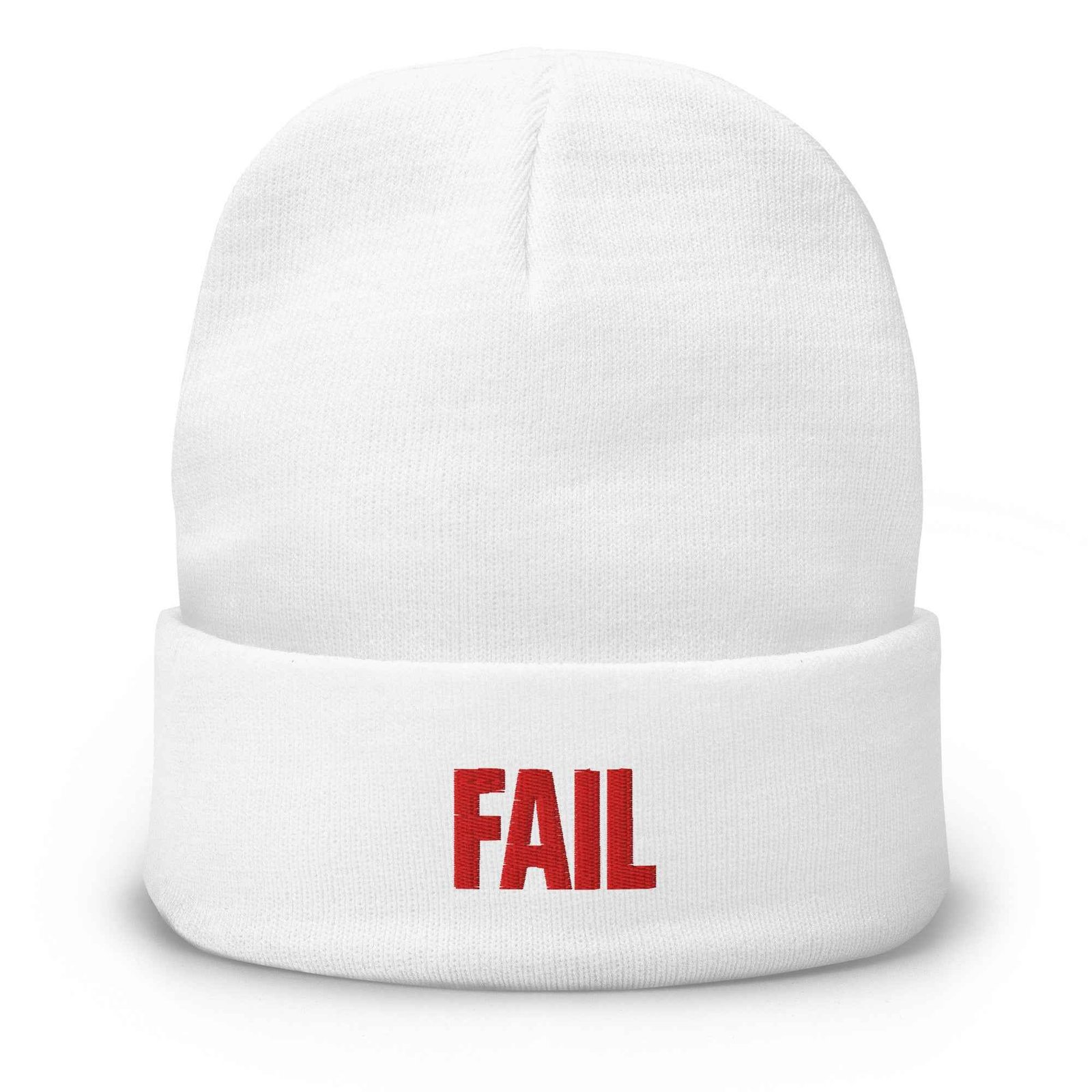 Berretto ricamato FAIL🧢🔴 - FAIL Streetwear