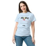 Unisex My Way Cotton T-Shirt - Light Colors