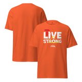 Unisex LIVE STRONG T-shirt – Vibrant colors