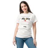 Unisex My Way Cotton T-Shirt - Light Colors