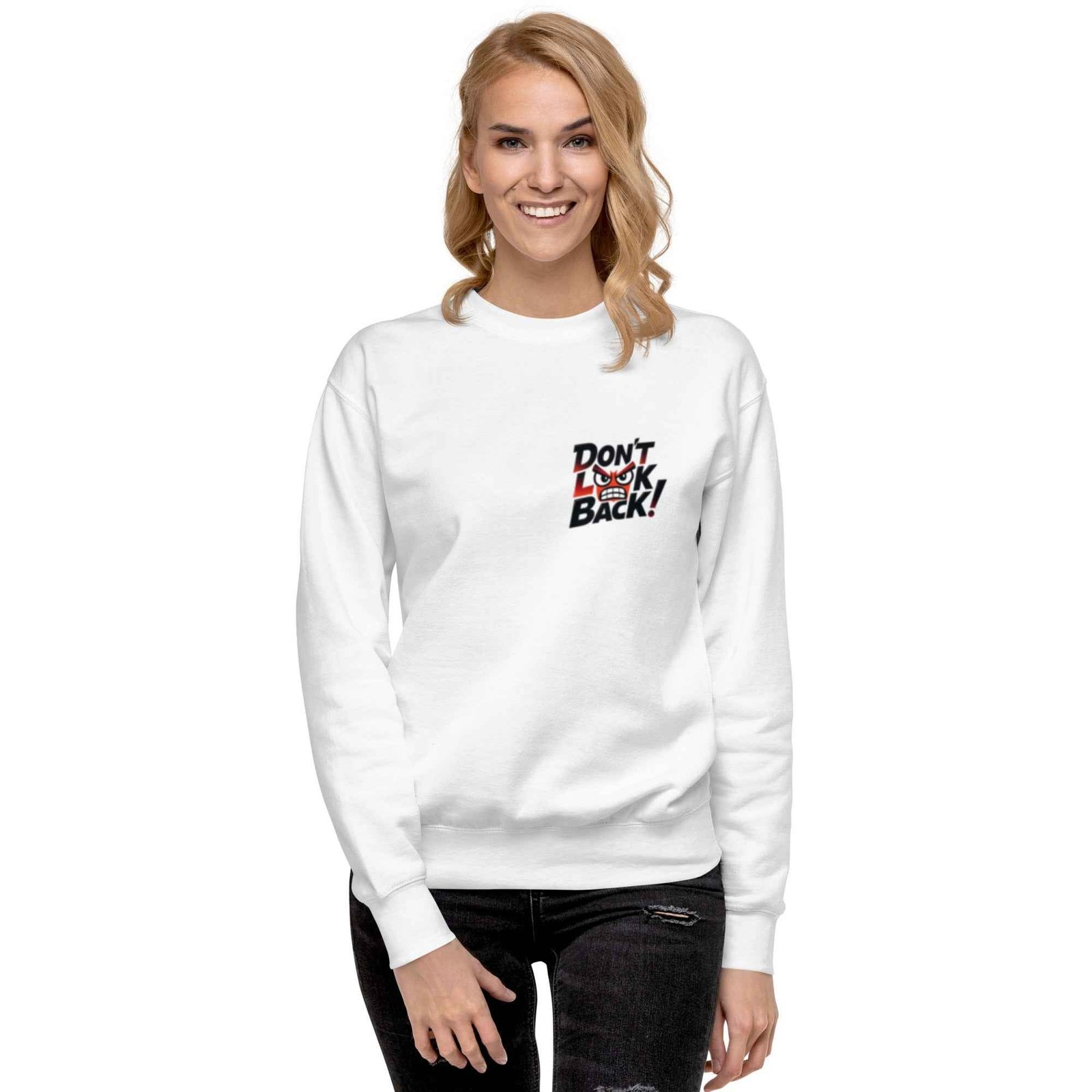 Felpa premium unisex "Don't look back!" - FAIL Streetwear